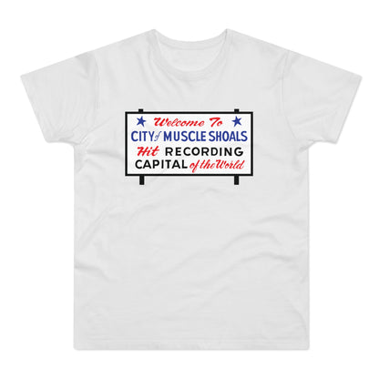 Welcome To Muscle Shoals T Shirt (Poids Standard)