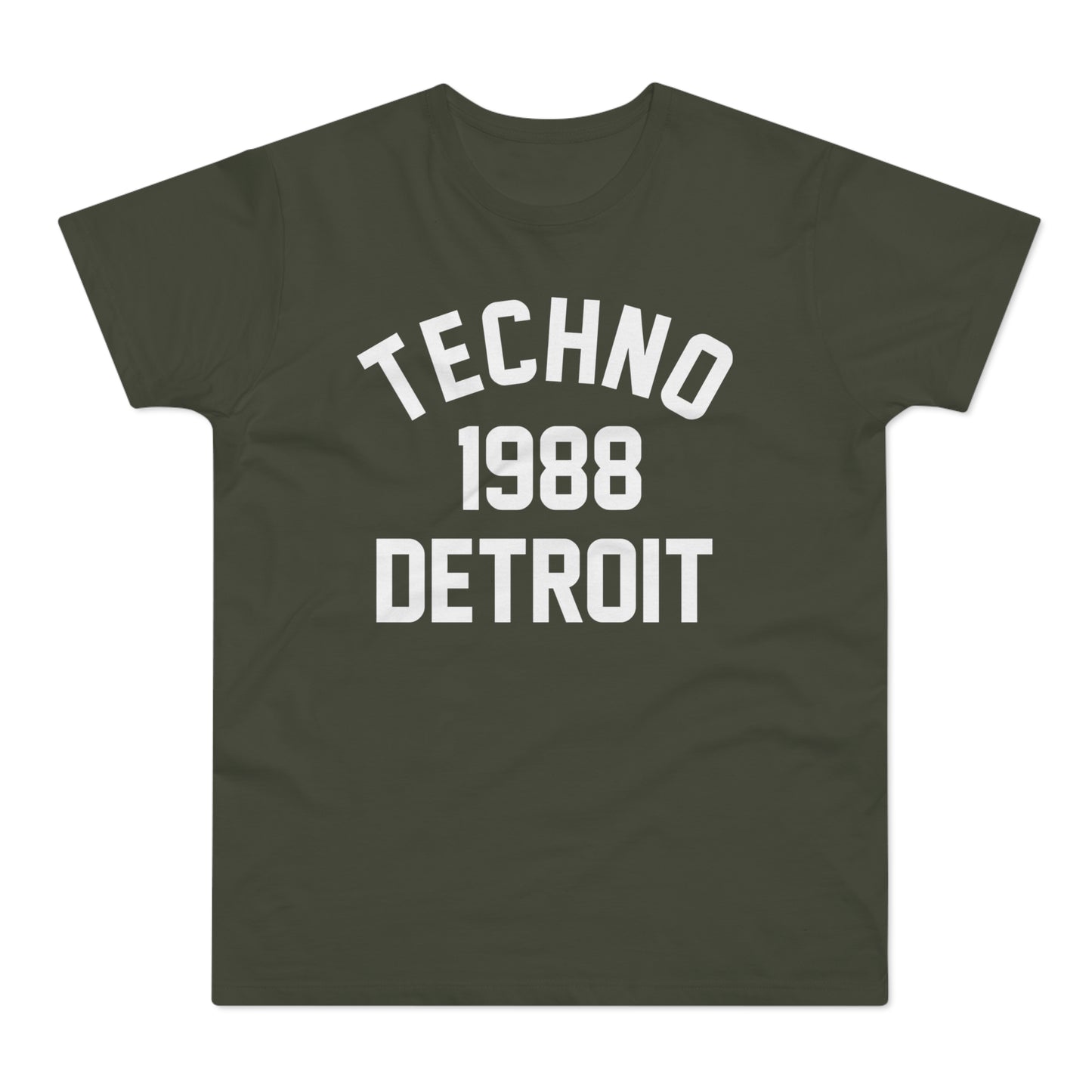 Techno Detroit 1988 T Shirt (Poids Standard)