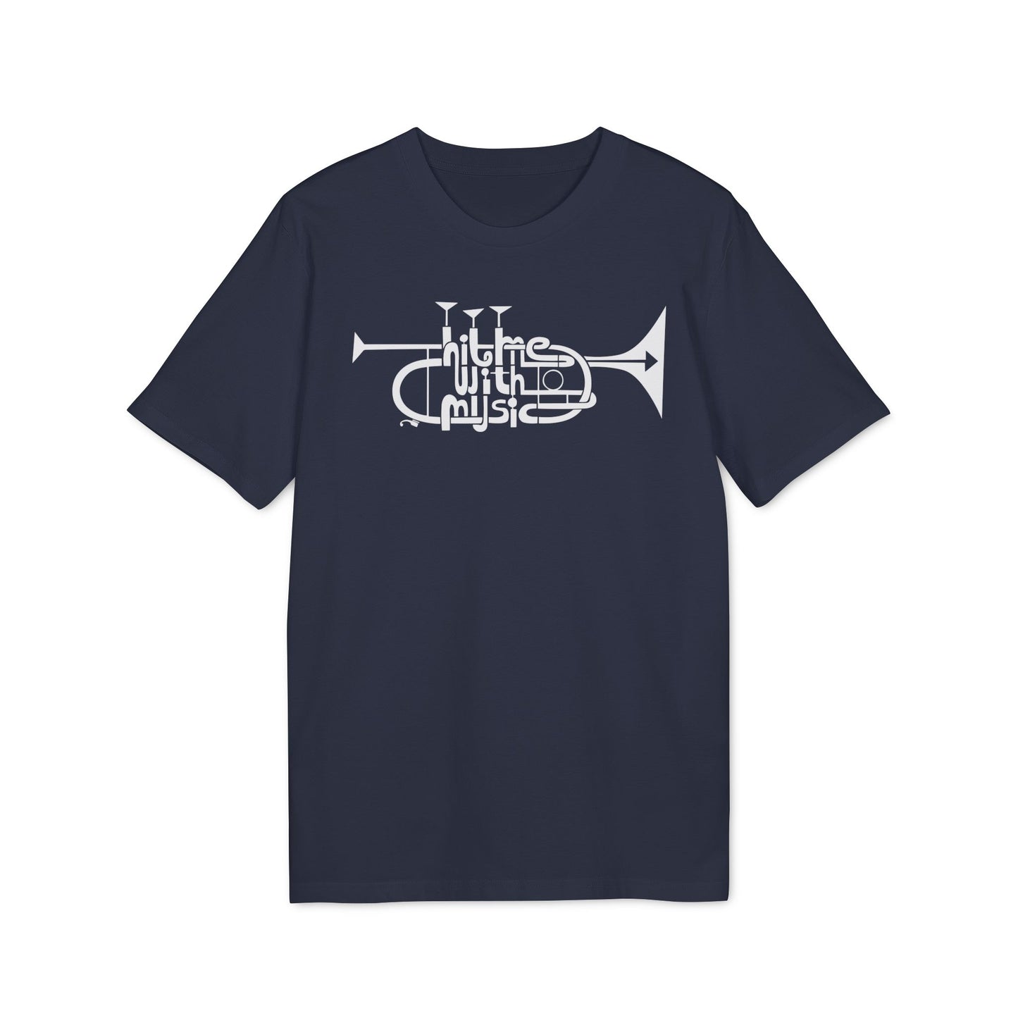 Hit Me With Music T Shirt (Coton Bio Premium)
