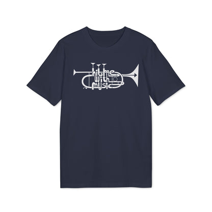 Hit Me With Music T Shirt (Coton Bio Premium)