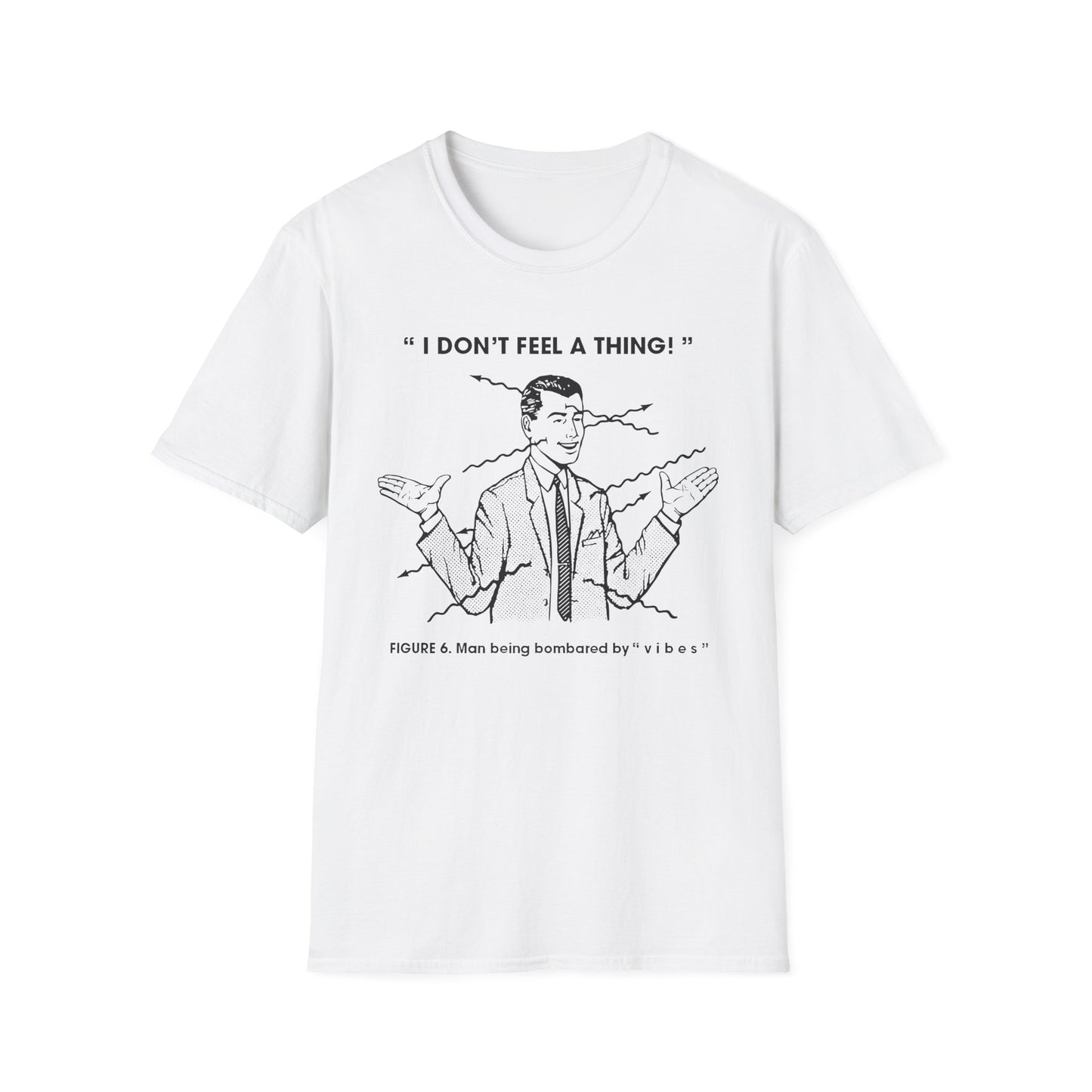 Bombarded By Vibes T Shirt - Léger