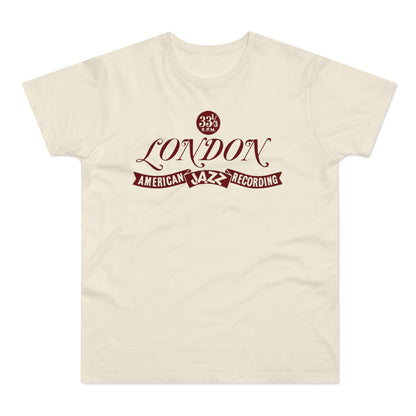 London American Jazz Records T Shirt (Poids Standard)