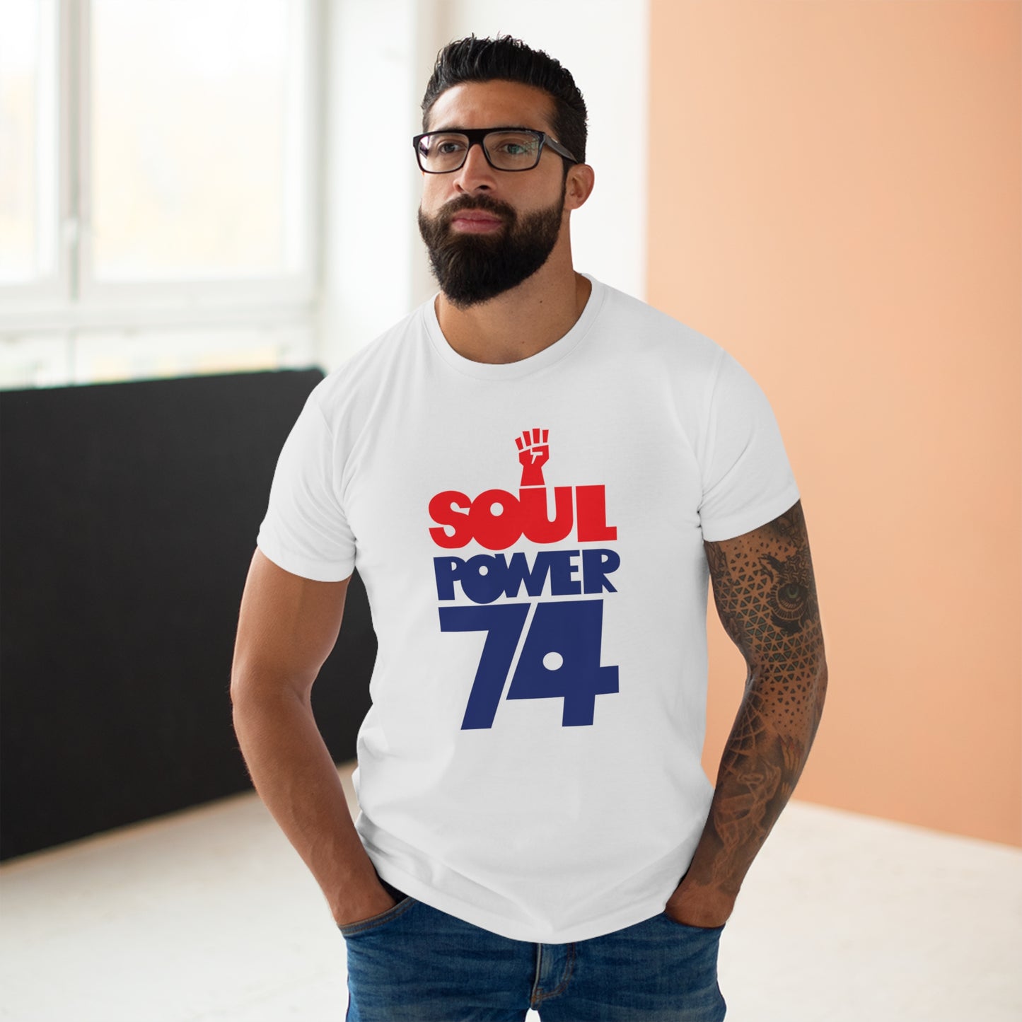 Soul Power 74 T Shirt (Poids Standard)