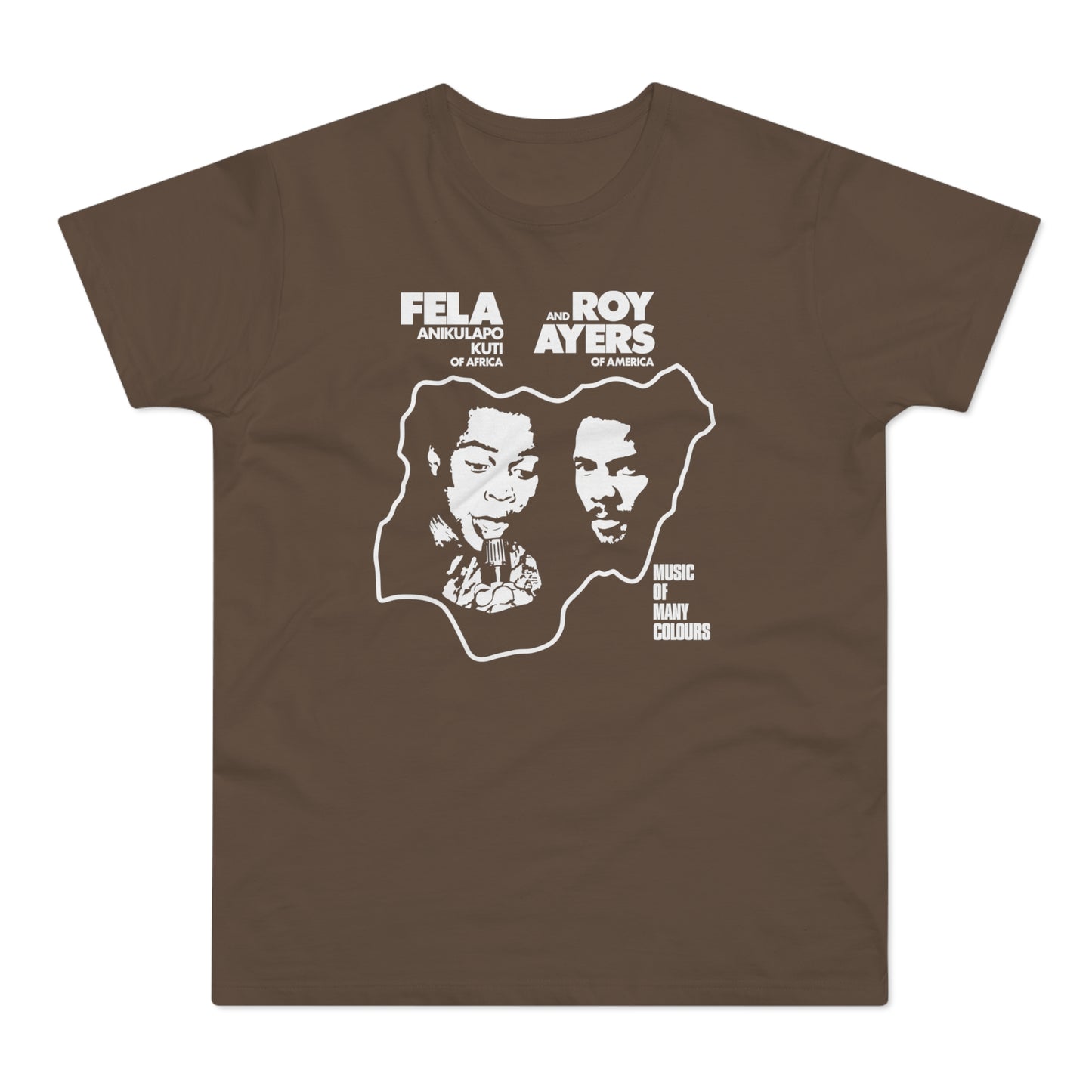 Fela Kuti Roy Ayers T Shirt (Poids Standard)