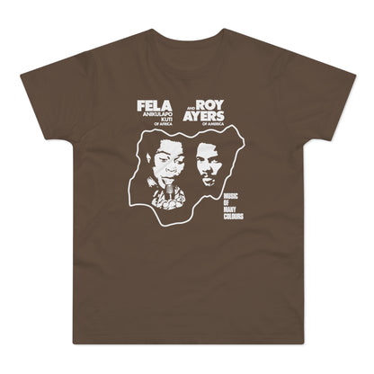 Fela Kuti Roy Ayers T Shirt (Poids Standard)