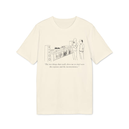 Vinyl Inconvenience T Shirt (Coton Bio Premium)