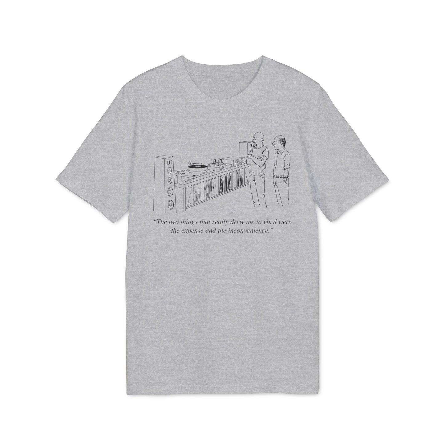 Vinyl Inconvenience T Shirt (Coton Bio Premium)