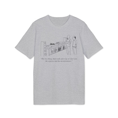 Vinyl Inconvenience T Shirt (Coton Bio Premium)
