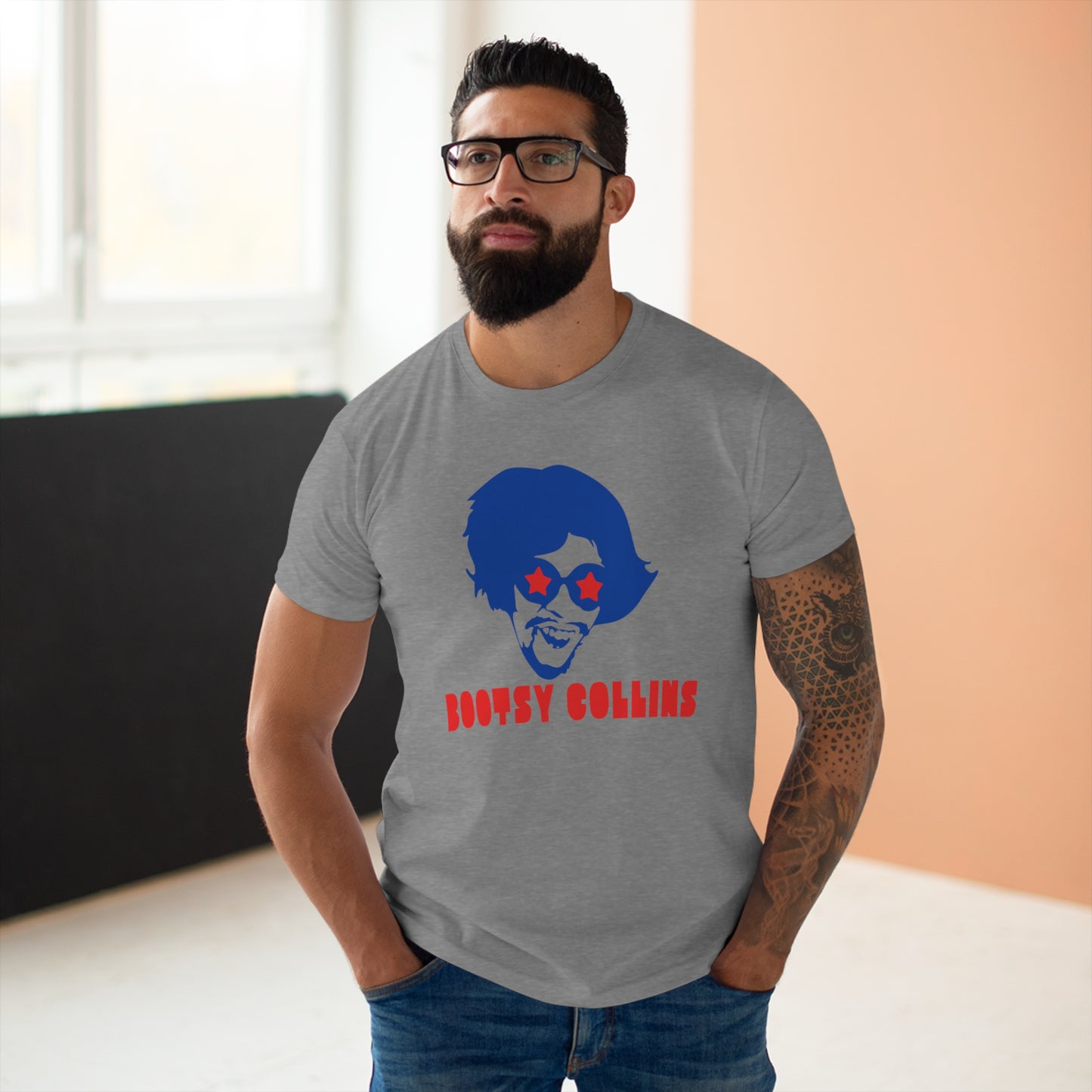 Bootsy Collins T Shirt (Poids Standard)