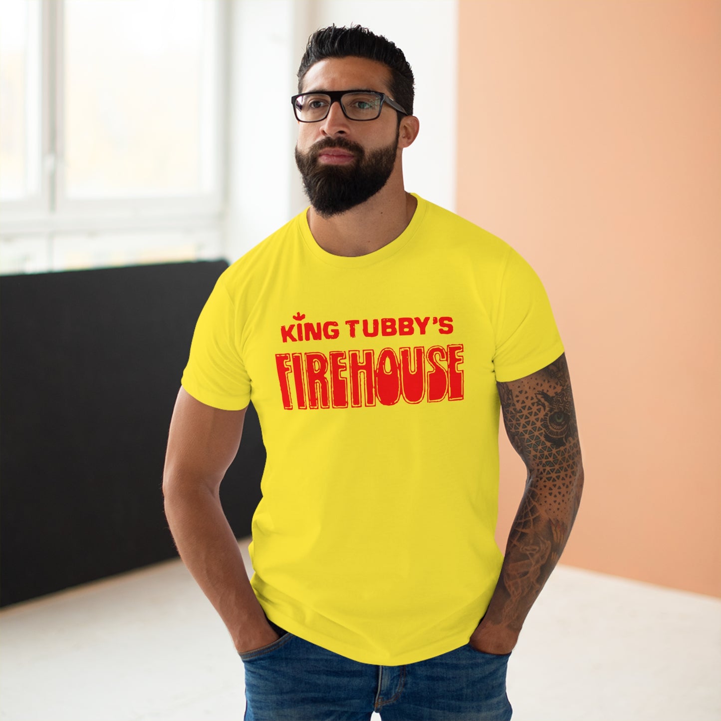 Firehouse Records T Shirt (Poids Standard)