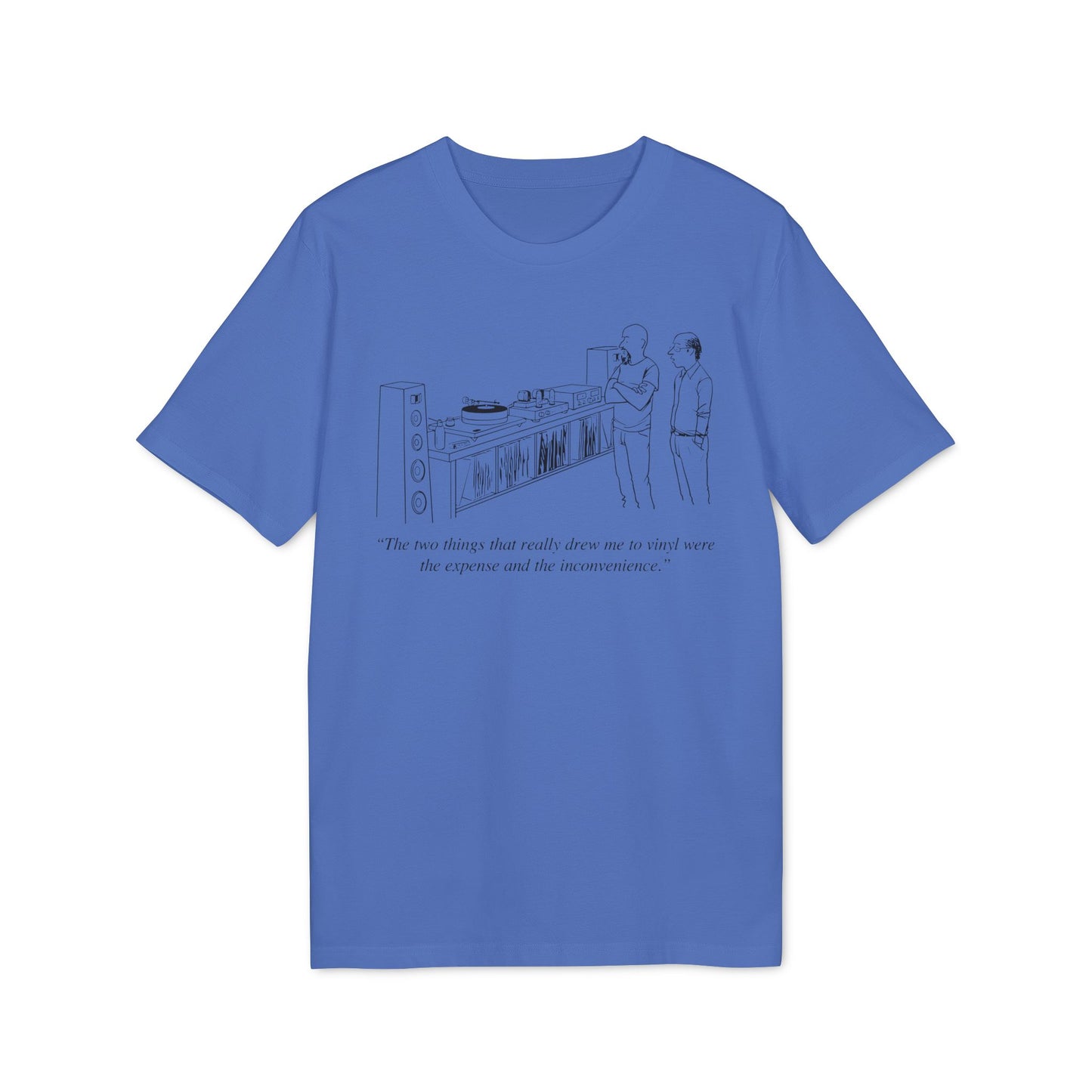 Vinyl Inconvenience T Shirt (Coton Bio Premium)