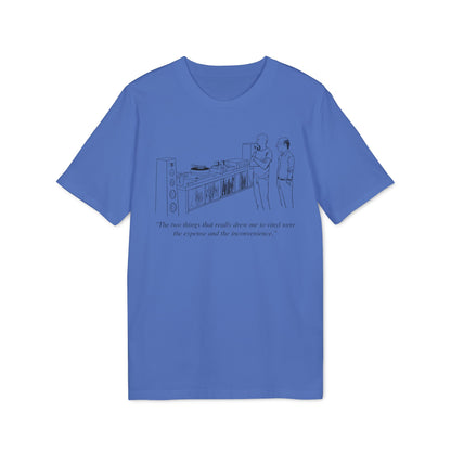 Vinyl Inconvenience T Shirt (Coton Bio Premium)