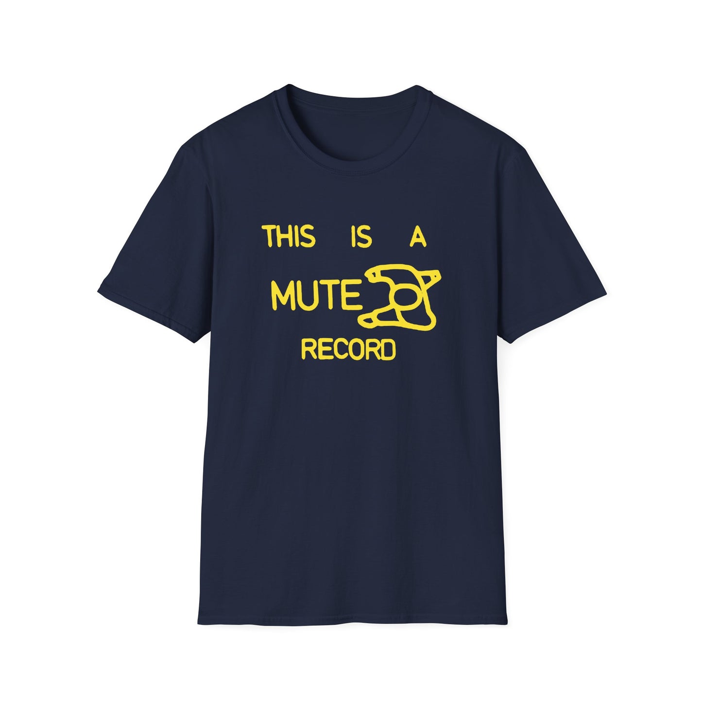 This Is A Mute Record T Shirt (M) | DEADSTOCK | DERNIÈRE PIÈCE | -50 %
