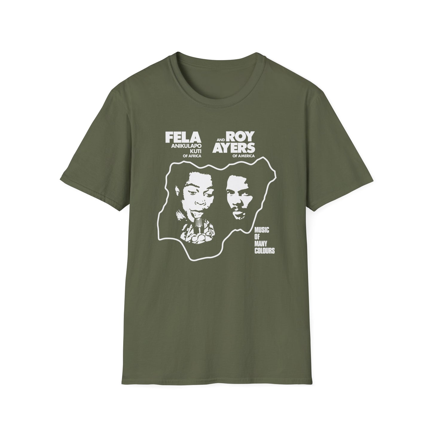 Fela Kuti Roy Ayers T Shirt - Léger