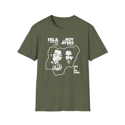 Fela Kuti Roy Ayers T Shirt - Léger