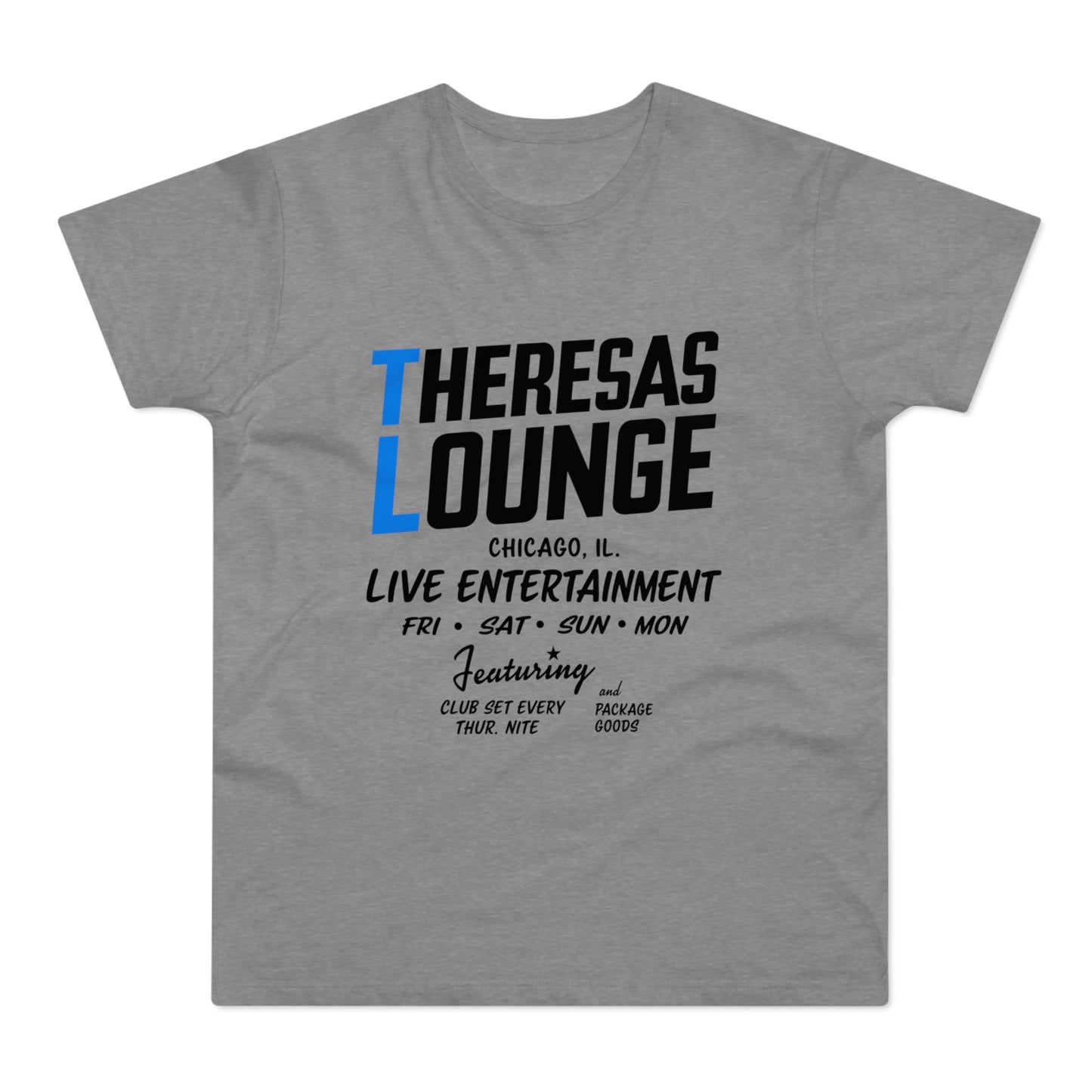 Theresas Lounge Chicago, IL live entertainment Fri Sat Sun Mon and package goods.