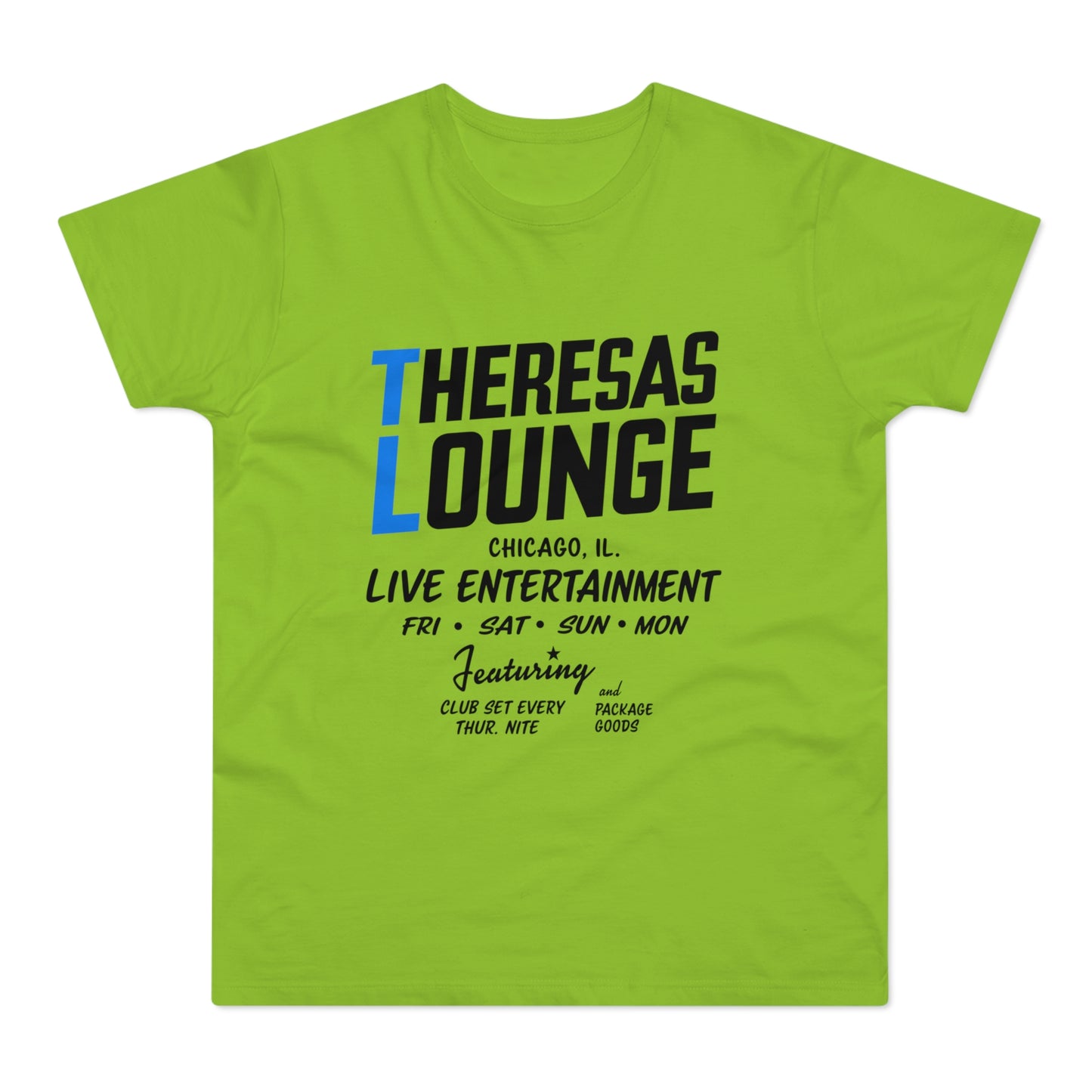 Theresas Lounge Chicago Live Entertainment Fri, Sat, Sun, Mon, featuring club set and package goods.