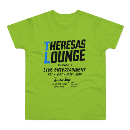 Theresas Lounge Chicago Live Entertainment Fri, Sat, Sun, Mon, featuring club set and package goods.
